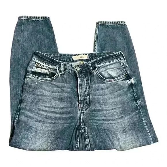 Topshop Hayden Distressed Blue Jeans. Size 25”, 100% cotton. - Picture 3 of 10